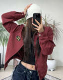 Raz Patch Nylon Check Jacket