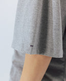 [AG] Layered Essential Label Half Tee