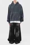 Det Washed Cropped Hoodie