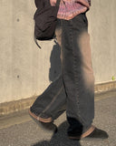Tokyo Teen Washing Wide Denim Pants