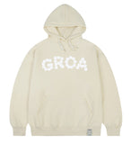 GROA Flower Logo Hoodie