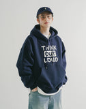 Rough painting hoodie