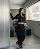 Girls Lettering Jogger Training Pants