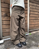 Juri Cut Pintuck Balloon Cotton Long Pants