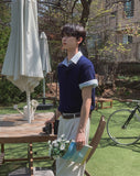 Lucio Hazzi Linen Short Sleeve Knit