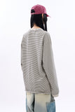Louis pigment stripe long sleeve