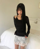 Nahil See-through Long Sleeve T-shirt