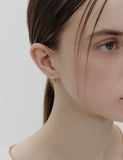 H-Link Chain Earrings S