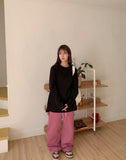 Bulkin brushed banding painter strap pants