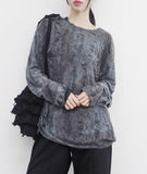 Theron Damage Printed T-Shirt