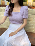 Joy Banding Flare Long Skirt