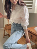 Rodley Frill Punch Puff Blouse