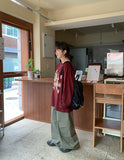 [unisex] Onnew banding wide cargo pants