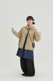 [BAONHAUS] Hydrin Pocket Round Collar Cotton Jacket