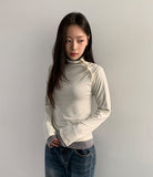 Calf Button Polar Tee