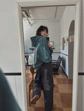 Qoo Back Painting Denim Pants
