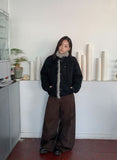 Fitfree Rivet Stitch Wide Pants