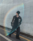 Maison Camo Printing Hood Zip-Up