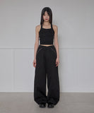 Asymmetrical Wide Pants