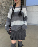 Kanko Two-Pocket Black Denim Mini Skirt
