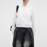 Bayna Layered Hooded Wind Jacket