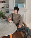Core Brush Stripe Knit