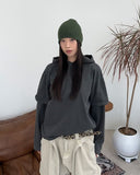Lual Layered Pig Hoodie