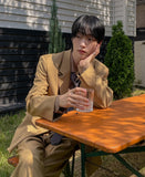 Contour two-button blazer