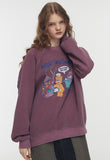 Delight Bear Raglan Pigment Sweatshirt