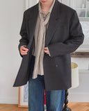 Roden Autumn Check Double Over Blazer