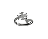 Cross twist ring