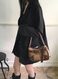 Tebbi Basic Boxy Oversized Fit Minimal Blazer Jacket