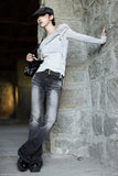 Sand Belt Bootcut Denim