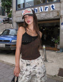 Lower cross stud sleeveless
