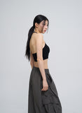 Glam Holter Crop Cap Sleeveless