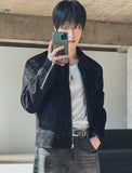 Leon Velvet Denim Jacket
