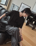 Slap V-neck half t-shirt