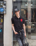 Horse Numbering PK Short Sleeve Collar T-Shirt