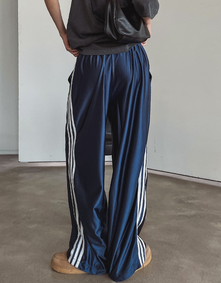 【U LAN】Glossy foil track pants 0004_26a64198-2bab-4667-aa23-