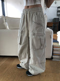 Aen Balloon Banding Cargo Wide Pants