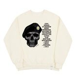 【Expend4bles X GRAVER】Skull Chart Sweatshirt