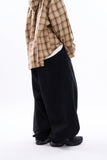 Mossman balloon over wide cotton pants