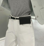 Loose Wide Clean Washing Four-Season Denim Cotton Pants