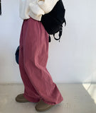 [unisex] Heson Pigment Banding Wide Pants - Pigment ver