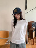 Himm Modal Round Long Sleeve Tee