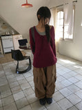 Jennin Over Layered Shirring Knit