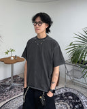 Mic Pigment Crop Short Sleeve Tee