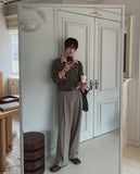 Julia Wrap Pintuck Over Slacks