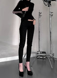 Basic Low Black Skinny