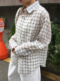 Hensy Check Long Sleeve Shirt